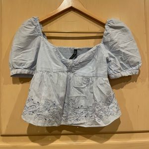 Zara Babydoll Top
